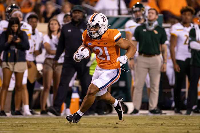 Wayne Taulapapa Virginia Cavaliers running back